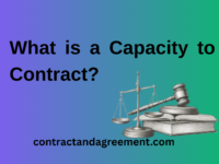 What is a Capacity to Contract?