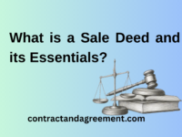 What is a Sale Deed and its Essentials?