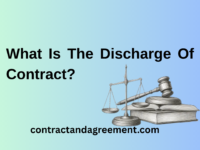 What Is The Discharge Of Contract?