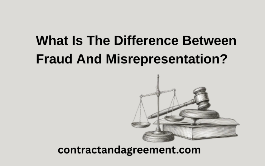 What Is The Difference Between Fraud And Misrepresentation?