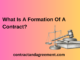 What Is A Formation Of A Contract?