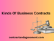 Kinds Of Business Contracts