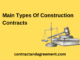 Main Types Of Construction Contracts