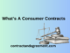 What’s A Consumer Contracts