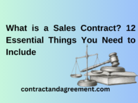 What is a Sales Contract? 12 Essential Things You Need to Include