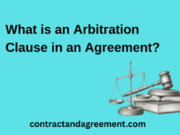 What is an Arbitration Clause in an Agreement?