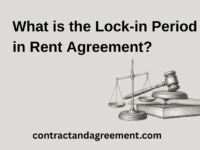 What is the Lock-in Period in Rent Agreement?