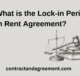 What is the Lock-in Period in Rent Agreement?