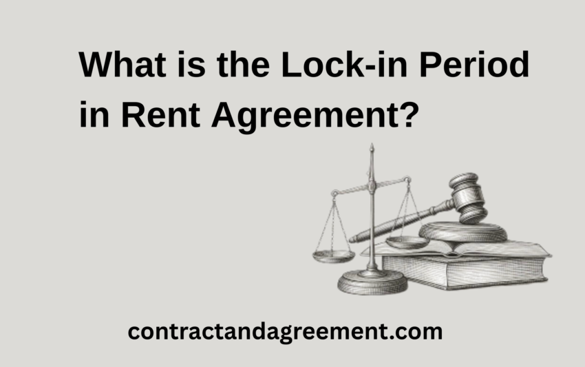 What is the Lock-in Period in Rent Agreement?