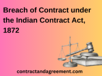 Breach of Contract under the Indian Contract Act, 1872