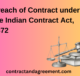 Breach of Contract under the Indian Contract Act, 1872