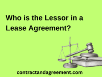 Who is the Lessor in a Lease Agreement?