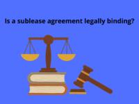 Is a sublease agreement legally binding?